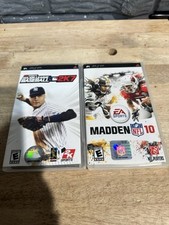 Madden NFL 10 And MLB 2007 PSP Games