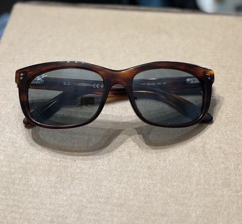 Ray-Ban RB2389 BALORETTE 954/62 Striped Havana 57-19-145 Unisex - Picture 4 of 7
