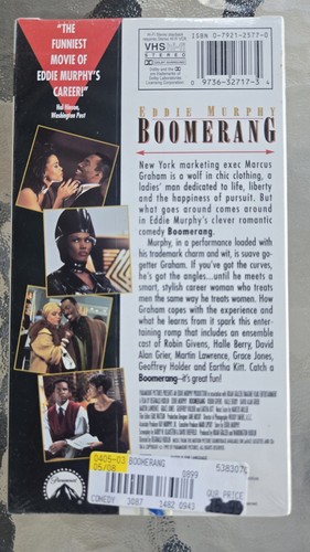 Boomerang (VHS 1992) NEW SEALED - Picture 4 of 7