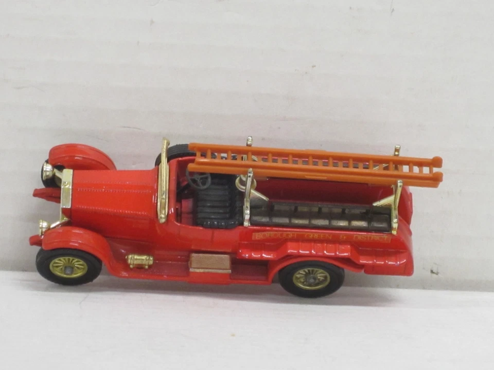Rolls-Royce Feuerwehr Borough in rot ohne Box Matchbox Yesteryear Y-7 1:43 - Bild 3 von 4