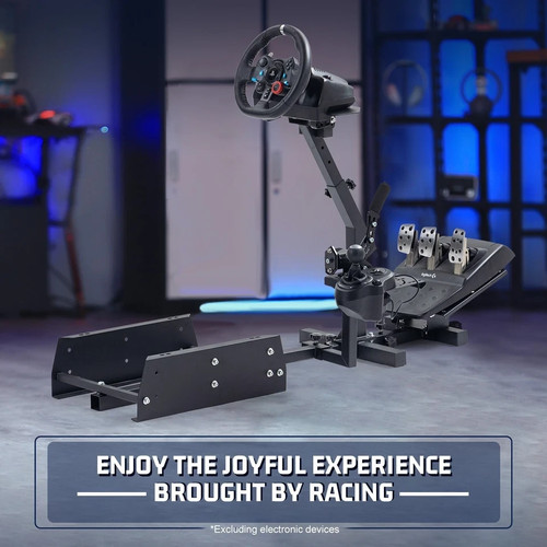 Dardoo Racing Sim Cockpit Single Arm Racing Stand Square Tube Fits G29 - Picture 7 of 7