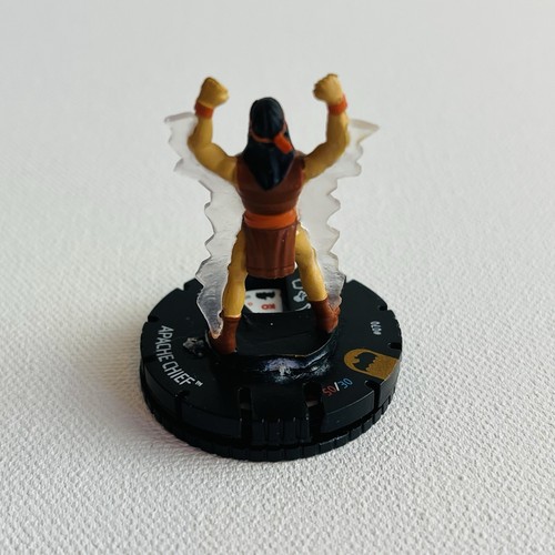 DC Heroclix Apache Chief #070 con carta Batman serie animata set - Foto 5 di 5