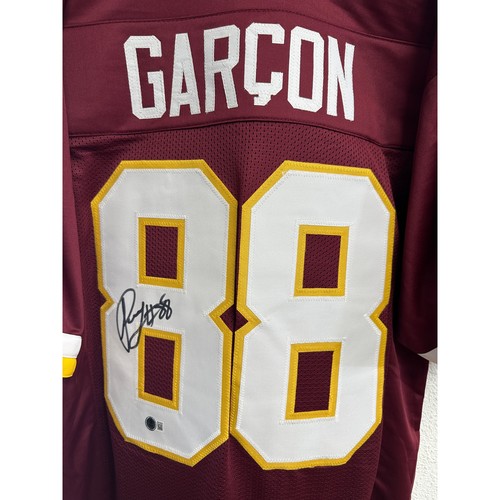 Pierre Garcon Washington Redskins signiertes Trikot Beckett verifiziert authentifiziert - Bild 4 von 7