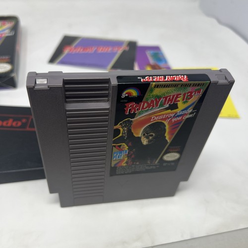 Friday the 13th (Nintendo Entertainment System, 1989) CIB, NM - Picture 8 of 14