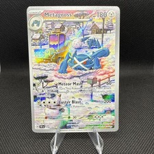 Pokémon TCG Metagross 178/162 Temporal Forces Holo Card Illust. Ship Same Day!!