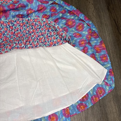 Kate Spade Dress Girl's Size 10 Floral Chiffon Trapeze Tiered Fully Lined Easter - Picture 8 of 11