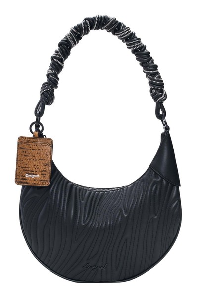 Desigual Helium Calgary Shoulder Bag Schultertasche Tasche Black Schwarz Neu-image