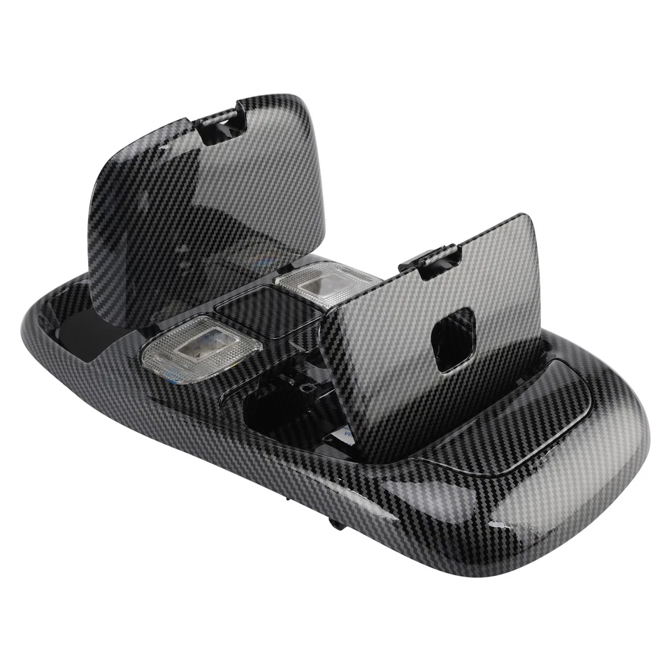 Consola delantera LED de carbono para Dodge Ram 1500 2500 3500 1998-2002 H0 Foto 3 de 4