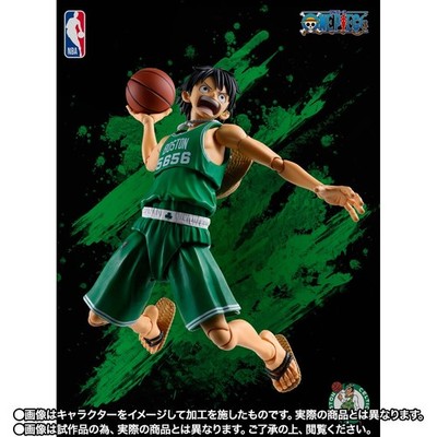 S.H. Figuarts ONE PIECE×NBA Monkey D. Luffy BOSTON CELTICS ver
