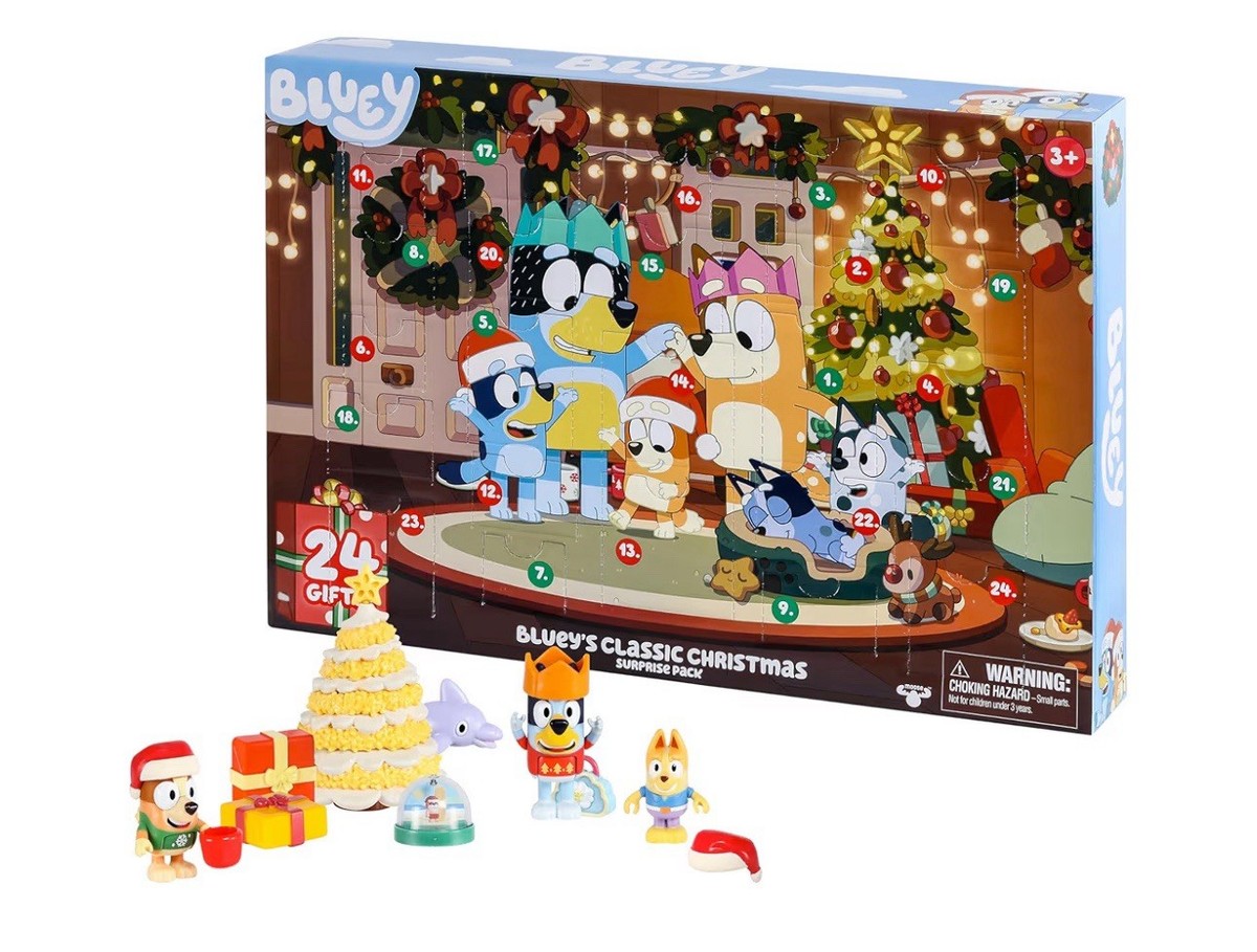 Bluey Advent Calendar Bluey's Classic Christmas Surprise Pack 24