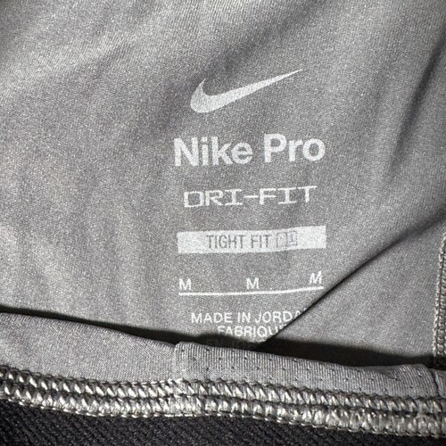 Nike Pro Dri-FIT Tight Fit Leggings Mens M 3/4 Length Compression Pants FB7950 - Picture 8 of 11