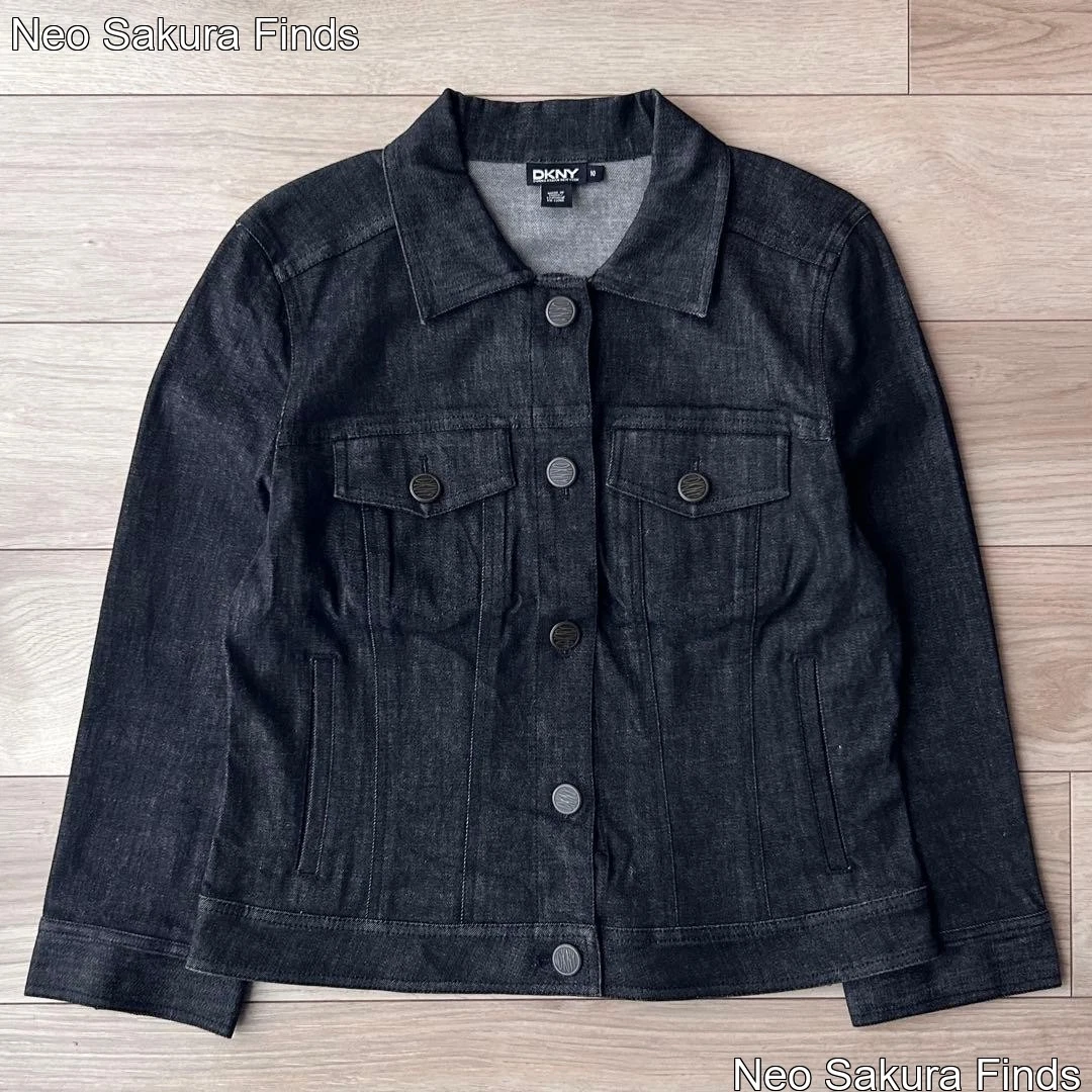 DKNY JEANS 異素材 デニムジャケットブラック ジップアップ Y2K M DKNY Denim Coats, Jackets & Vests for Men for Sale | Shop New