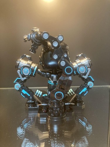 Figura Cosbaby Iron Man Mark 4 limitada primera prensa juguete coleccionable 6,3 pulgadas - Imagen 5 de 6