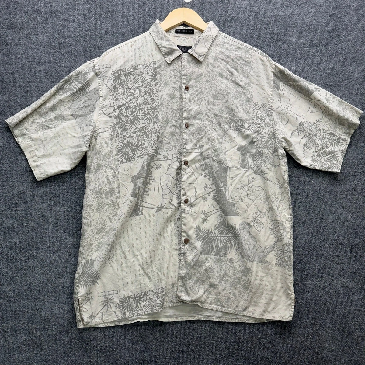 Van Heusen Hawaiian Casual Button-Down Shirts for Men for sale | eBay