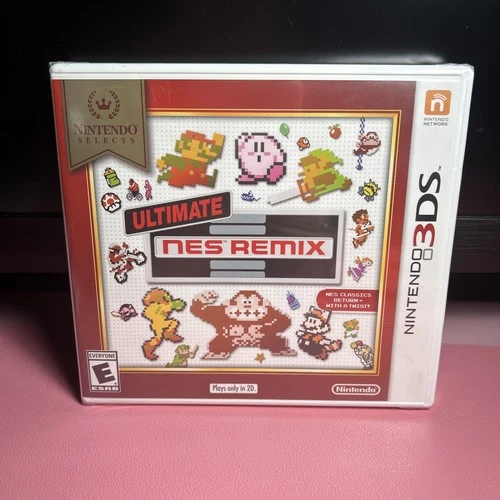Ultimate NES Remix (Nintendo 3DS, 2014) NEW FACTORY SEALED