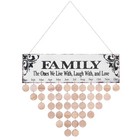  Mothers Day Plaque Birthday Christmas Gift Household Calendar Board