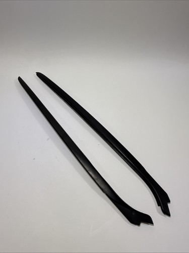 12-19 F30 F31 F80 BMW 328I M3 FRONT WINDSHIELD DRIP MOLDING PAIR USED OEM