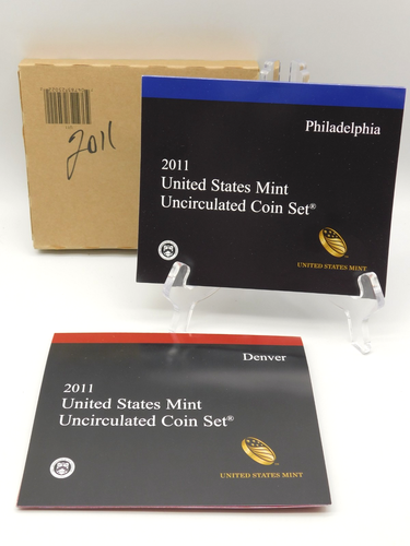 2011 UNITED STATES MINT DENVER & PH UNCIRCULATED U.S COIN SET OGP & COA