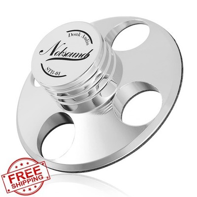 Nobsound STB-01 LP Vinyl Turntable Record Weight Silver