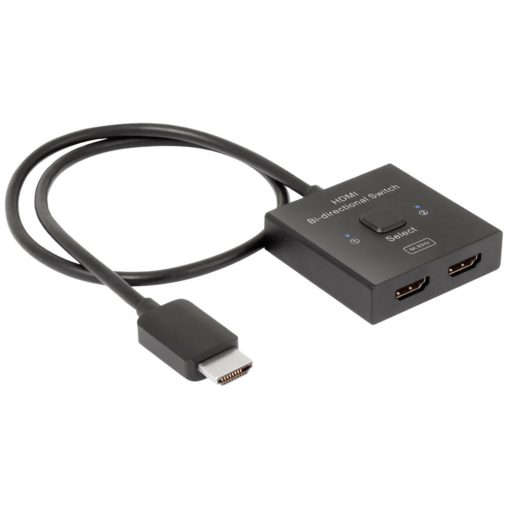 club3D HDMI Switch 2-in-1 bidirektional 2 Port HDMI-Switch  7680 x 4320 Pixel