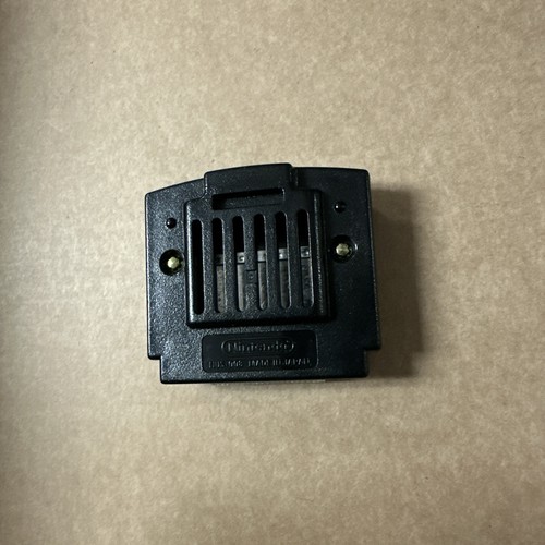 Nintendo 64 Jumper Pak Pack N64 Oficial OEM Original Genuino Auténtico - Imagen 2 de 2