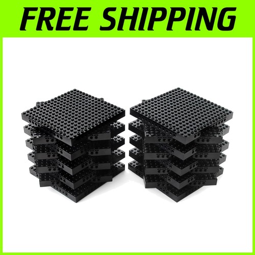 Innovative 18pcs 5-Inch Black Baseplate Set - Perfect for Mosaic and Home Decor - Picture 1 of 8