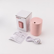 Mini Luftbefeuchter USB Ultraschall Kaltnebel 220 ml LED Nachtlicht leise