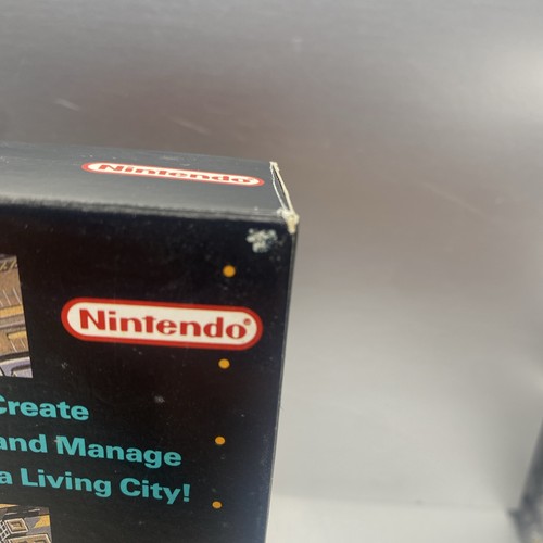 SimCity (Super Nintendo Entertainment System, 1991) Juego + Caja - Imagen 13 de 13