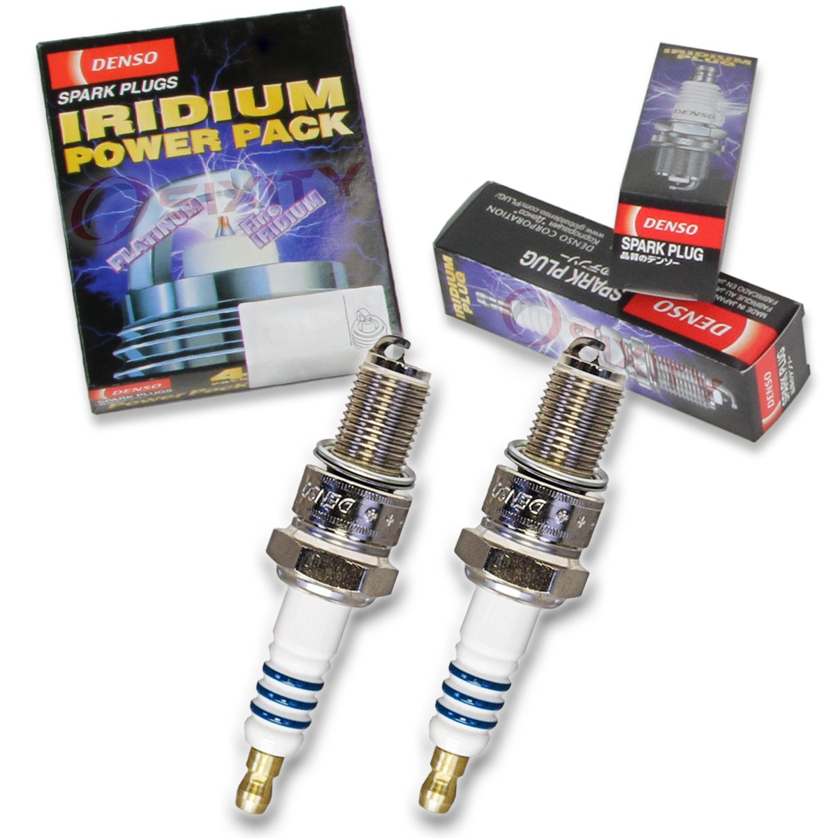 2 pc Denso Iridium Power Spark Plug for Sea-Doo GTI LE RFI 2004 Tune Up Kit sg