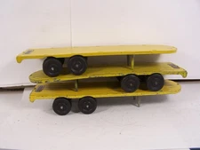 VINTAGE RALSTOY  FLATBED TRAILERS QTY (3)  (USA) FRUEHAUF  852