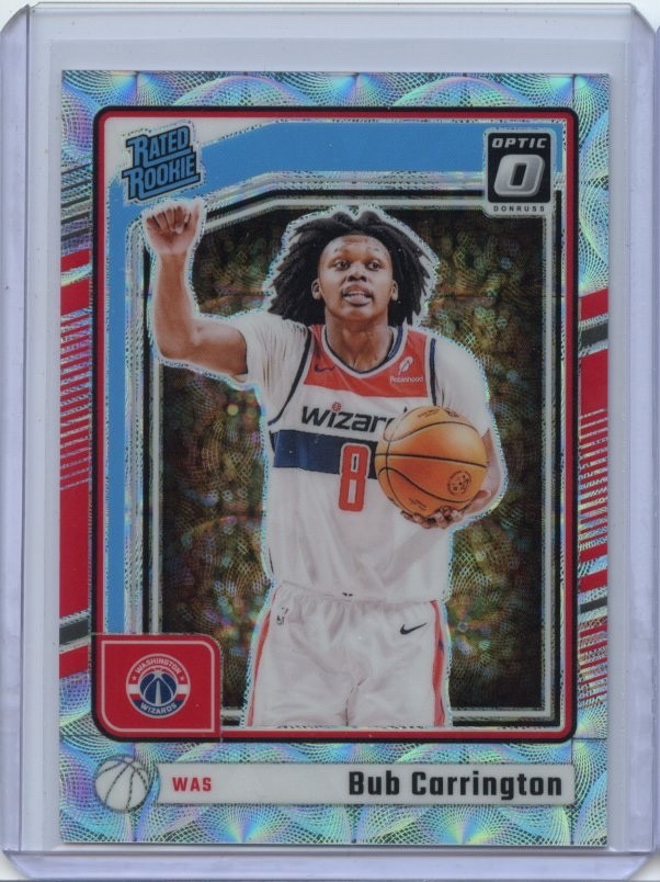2024-25 Donruss Optic BUB CARRINGTON #273 Rated Rookie Premium Box Set 86/249