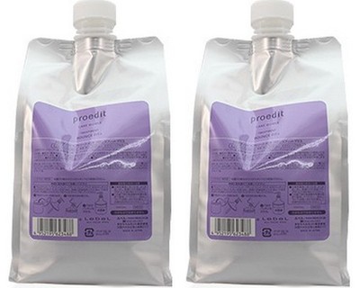 LebeL Pro Edit Care Works Bounce Fit Plus Hair Treatment 1000ml Refill Set of 2