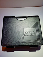 Lego Black Storage Carrying Case Plastic Latch Closure Box 1997 USA Made