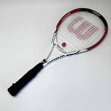 Wilson Roger Federer Titanium Tennis Racket 4 1/2 Grip 110 sq in