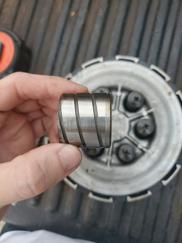 XS2 XS1 XS650 TX650 650 Clutch Basket Hub Primary Driven Gear Pressure Plate Rod - Bild 4 von 15