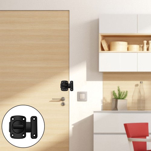 Door Safety Security Rotate Bolt Latch Gate Latch Door Slide Internal Home Lock - Picture 10 of 15