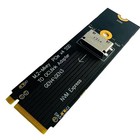 3X(1 PC Adattatore M.2 NVME A U.2 Oculink SFF-8612 Adattatore PCI-e NGFF GE6729