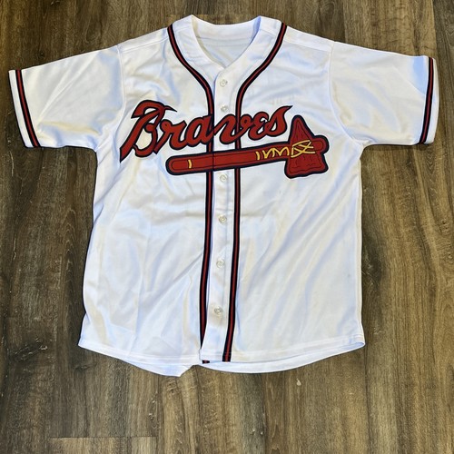 Tom Glavine Signed Atlanta Braves White Jersey #47 PSA/DNA COA - Picture 4 of 4