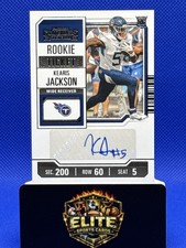 2023 Panini Contenders #160 Kearis Jackson