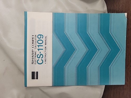 Vintage Sharp Compet CS-1109A Electronic Calculating - 1977 - Tested - W/Cover - Picture 3 of 6