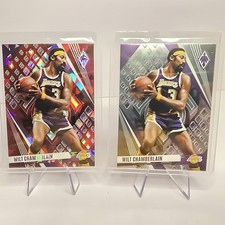 2023-24 Panini Phoenix Base and Red Ice Wilt Chamberlain #34  LA LAKERS