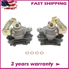 For GM Metric 1979-Up Rear Brake Calipers Emergency Single Piston Loaded L&R US