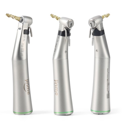 Jinme Dental 20:1 Implant Contra Angle Fiber Optic Handpiece Push Button #112032 - Picture 4 of 16
