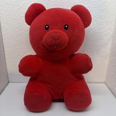 Valentine's Day Red Gummy Bear Plush, 16 in, by Way To Celebrate