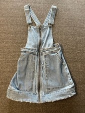 Wild Fable Jean Overall Women's XS Light Wash Distressed