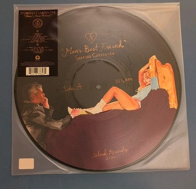 洋楽 Man's Best Friend Picture Disc Sabrina Man's Best Friend D2C Picture Disc - Sabrina Carpenter