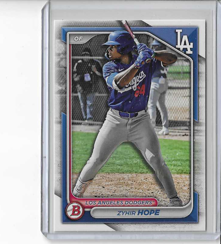 2024 Bowman Draft Pick Zyhir Hope RC Lot Of 12