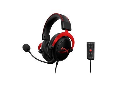 NEW! HyperX Cloud II - Gaming Headset - Black-Red