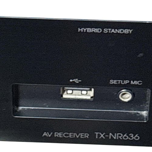 ONKYO TX-NR636 7.1ch AV-Receiver Schwarz Japan Top Zustand - Bild 2 von 7
