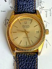 BULOVA SUPER SEVILLE DAY & DATE 1982 Men’s Vintage Automatic Self Winding Watch